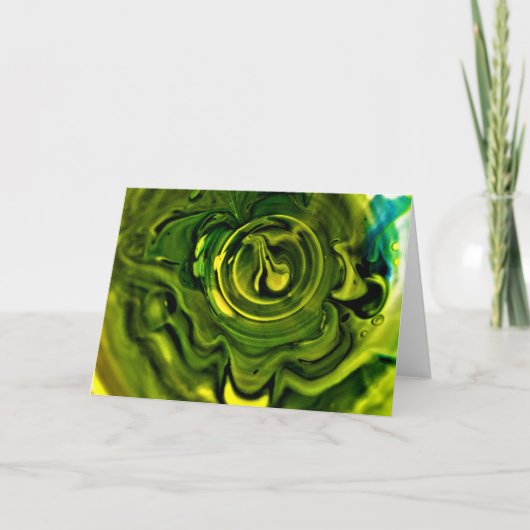 Abstraite Color Study 243, carte (Devant)