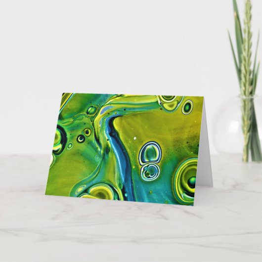 Abstraite Color Study 247, carte (Devant)