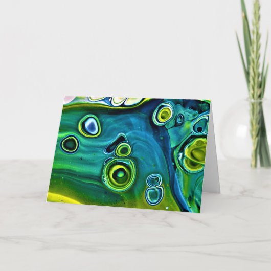 Abstraite Color Study 248, carte (Devant)