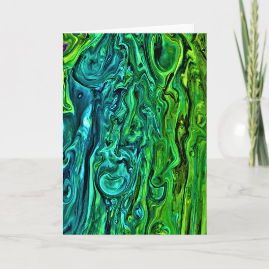 Abstraite Color Study 258, carte (Devant)