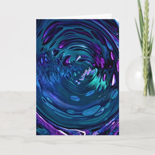 Abstraite Color Study 266, carte (Devant)