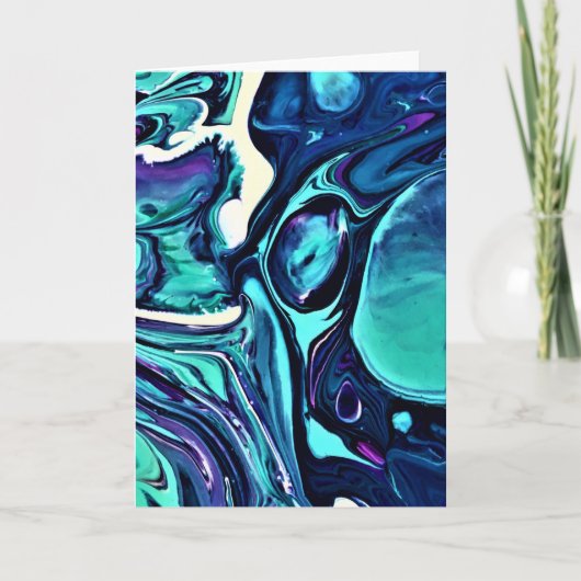 Abstraite Color Study 283, carte (Devant)