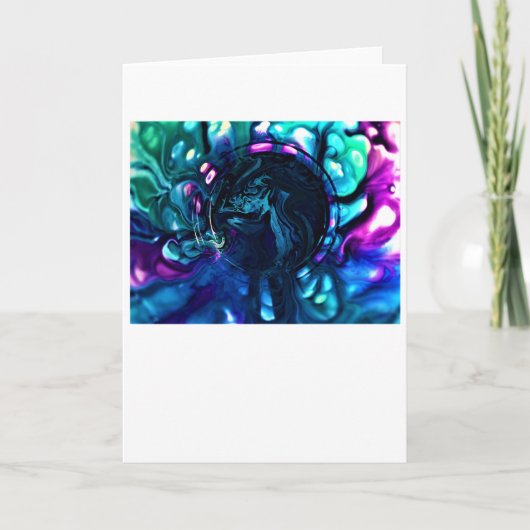 Abstraite Color Study 287, carte (Devant)