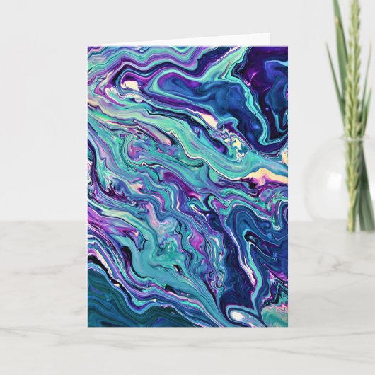Abstraite Color Study 288, carte (Devant)