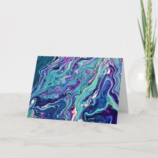 Abstraite Color Study 288, carte (Devant)