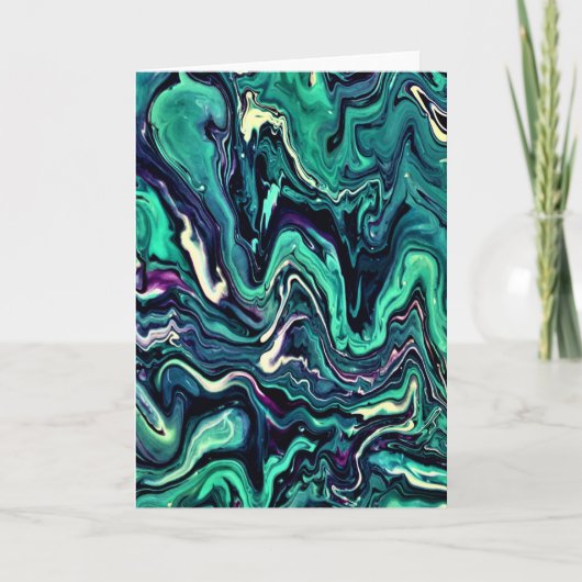 Abstraite Color Study 297, carte (Devant)