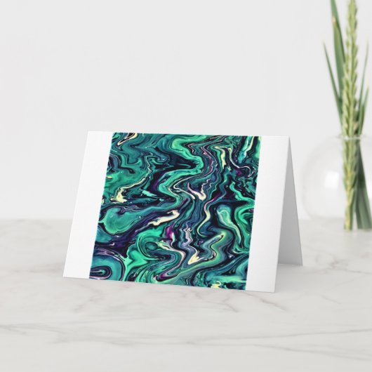 Abstraite Color Study 297, carte (Devant)