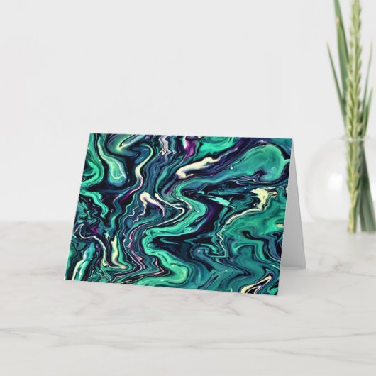 Abstraite Color Study 297, carte (Devant)