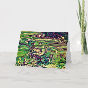 Abstraite Color Study 299, carte