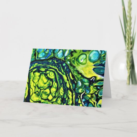 Abstraite Color Study 308, carte (Devant)