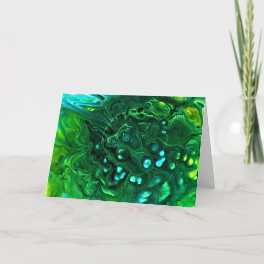 Abstraite Color Study 312, carte (Devant)