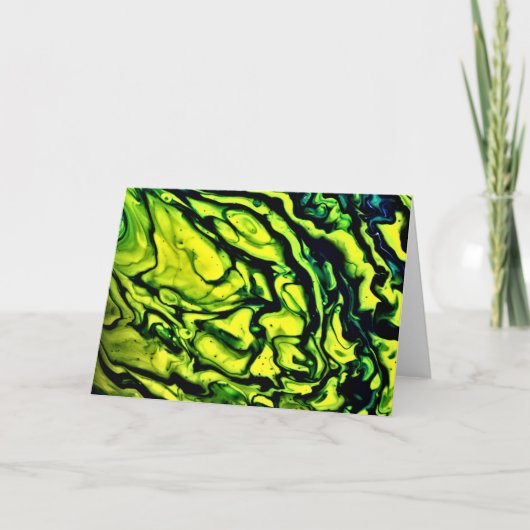 Abstraite Color Study 316, carte (Devant)