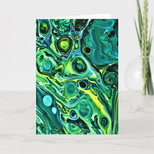 Abstraite Color Study 323, carte