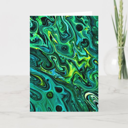 Abstraite Color Study 325, carte (Devant)