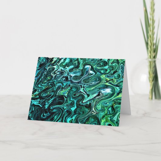 Abstraite Color Study 326, carte (Devant)