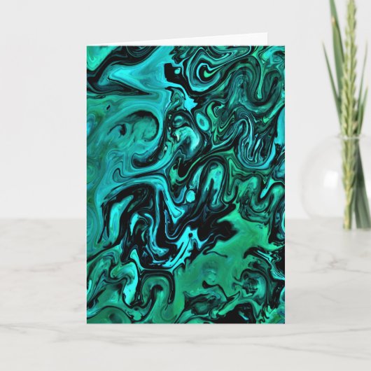 Abstraite Color Study 328, carte (Devant)