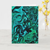 Abstraite Color Study 328, carte (Fleur jaune)