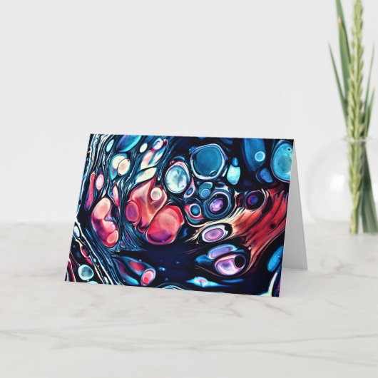 Abstraite Color Study 335, carte (Devant)