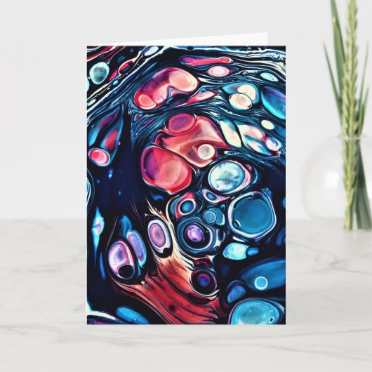 Abstraite Color Study 335, carte (Devant)