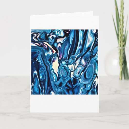 Abstraite Color Study 342, carte (Devant)