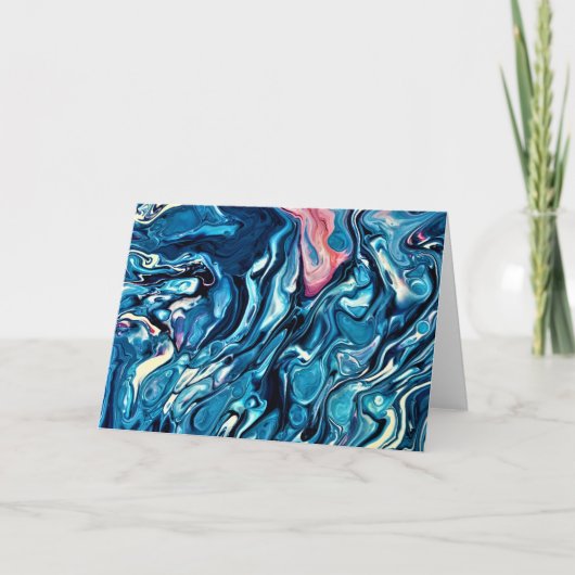 Abstraite Color Study 344, carte (Devant)