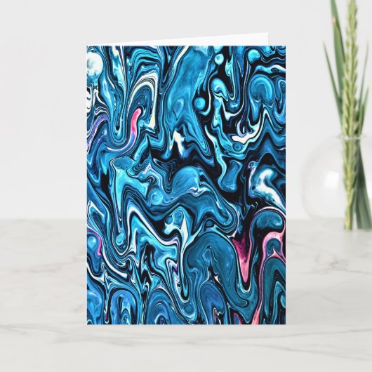 Abstraite Color Study 349, carte (Devant)