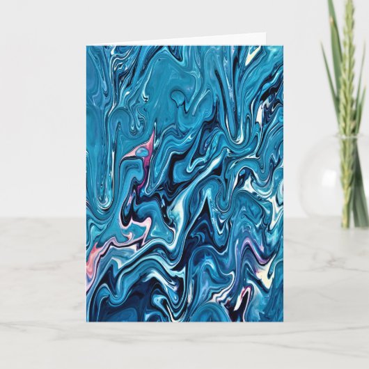 Abstraite Color Study 353, carte (Devant)