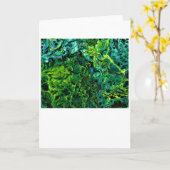 Abstraite Color Study 367, carte (Fleur jaune)