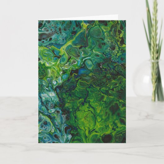 Abstraite Color Study 367, carte (Devant)