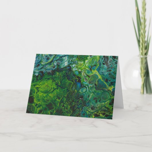 Abstraite Color Study 367, carte (Devant)