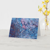 Abstraite Color Study 368, carte (Fleur jaune)