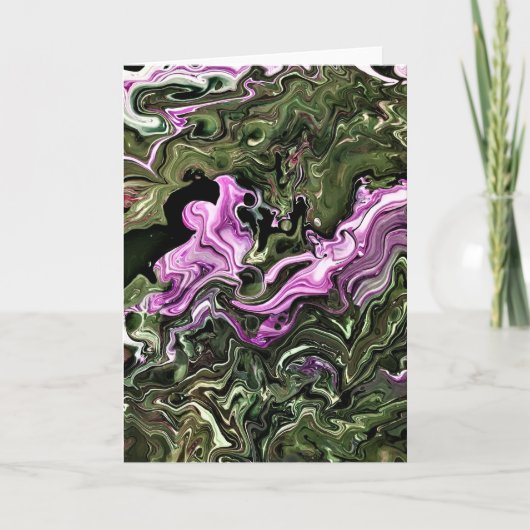 Abstraite Color Study 370, carte (Devant)