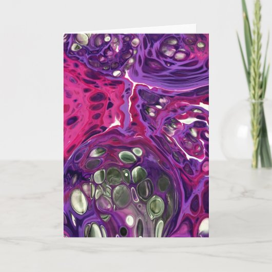 Abstraite Color Study 371, carte (Devant)