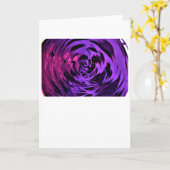 Abstraite Color Study 374, carte (Fleur jaune)