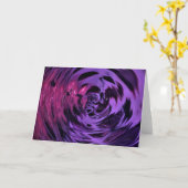 Abstraite Color Study 374, carte (Fleur jaune)