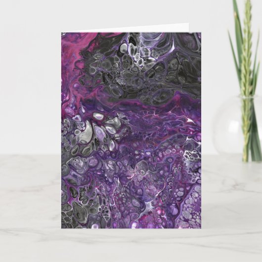 Abstraite Color Study 376, carte (Devant)