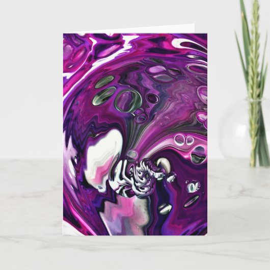 Abstraite Color Study 380, carte (Devant)