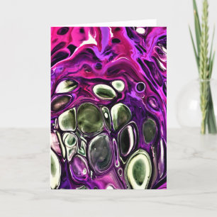 Abstraite Color Study 381, carte