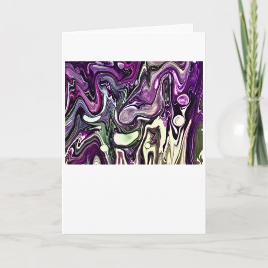 Abstraite Color Study 408, carte (Devant)