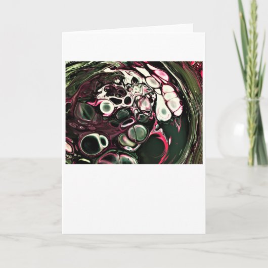 Abstraite Color Study 428, carte (Devant)