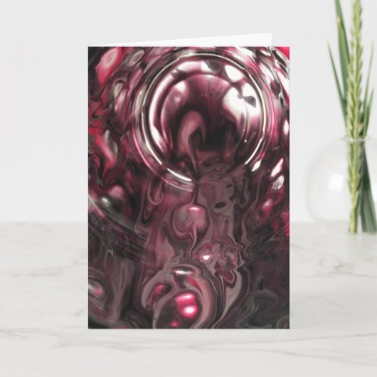 Abstraite Color Study 443, carte (Devant)