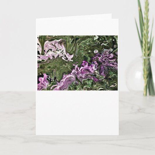 Abstraite Color Study 445, carte (Devant)