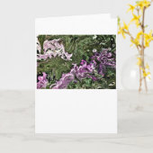 Abstraite Color Study 445, carte (Fleur jaune)