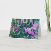 Abstraite Color Study 458, carte (Devant)