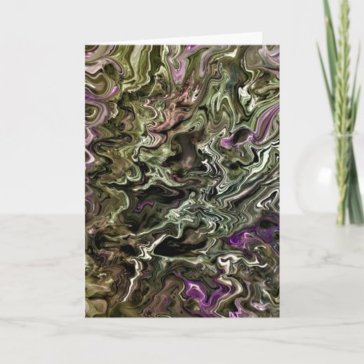 Abstraite Color Study 467, carte (Devant)