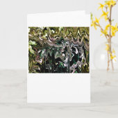 Abstraite Color Study 477, carte (Fleur jaune)