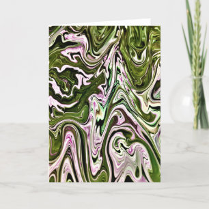 Abstraite Color Study 480, carte