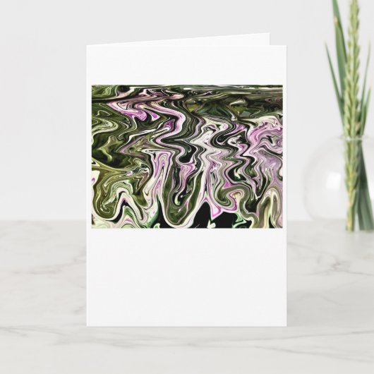 Abstraite Color Study 481, carte (Devant)