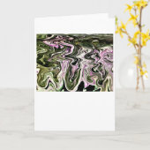 Abstraite Color Study 481, carte (Fleur jaune)