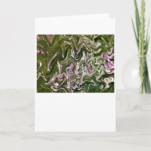 Abstraite Color Study 485, carte (Devant)